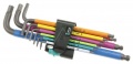 Wera Allen Keys - 950 Spkl-9 Sm N Multicolour WinkelschlÜsselsatz, Metrisch, Blacklaser 950 Spkl Multicolo